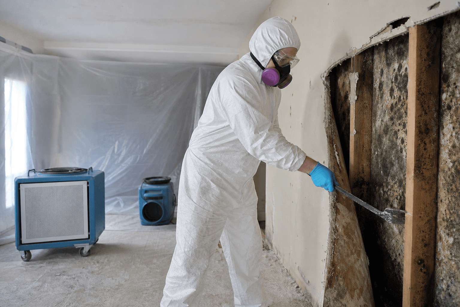 Mold Remediation After Water Damage in Langley, BC, professional water damage restoration