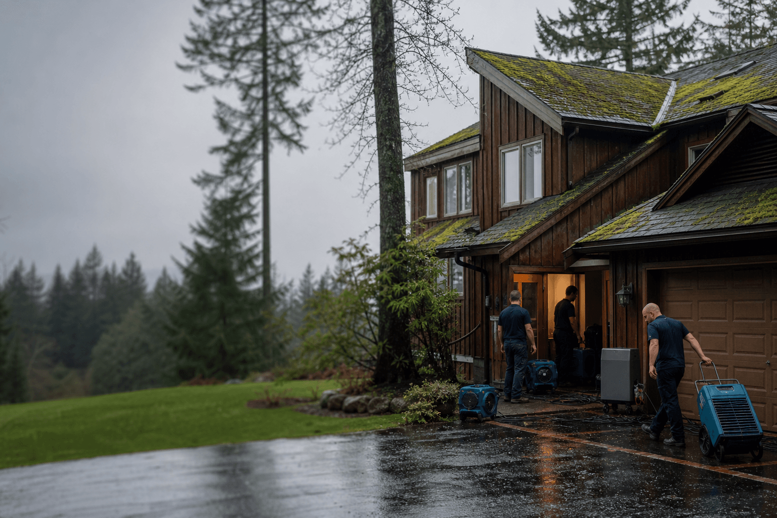Langley Water Damage Solutions, professional water damage restoration company serving the Lower Mainland