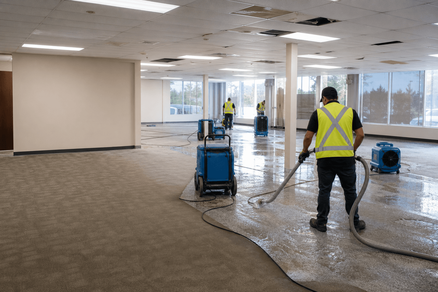 Commercial Water Damage Restoration in Langley, BC, professional water damage restoration