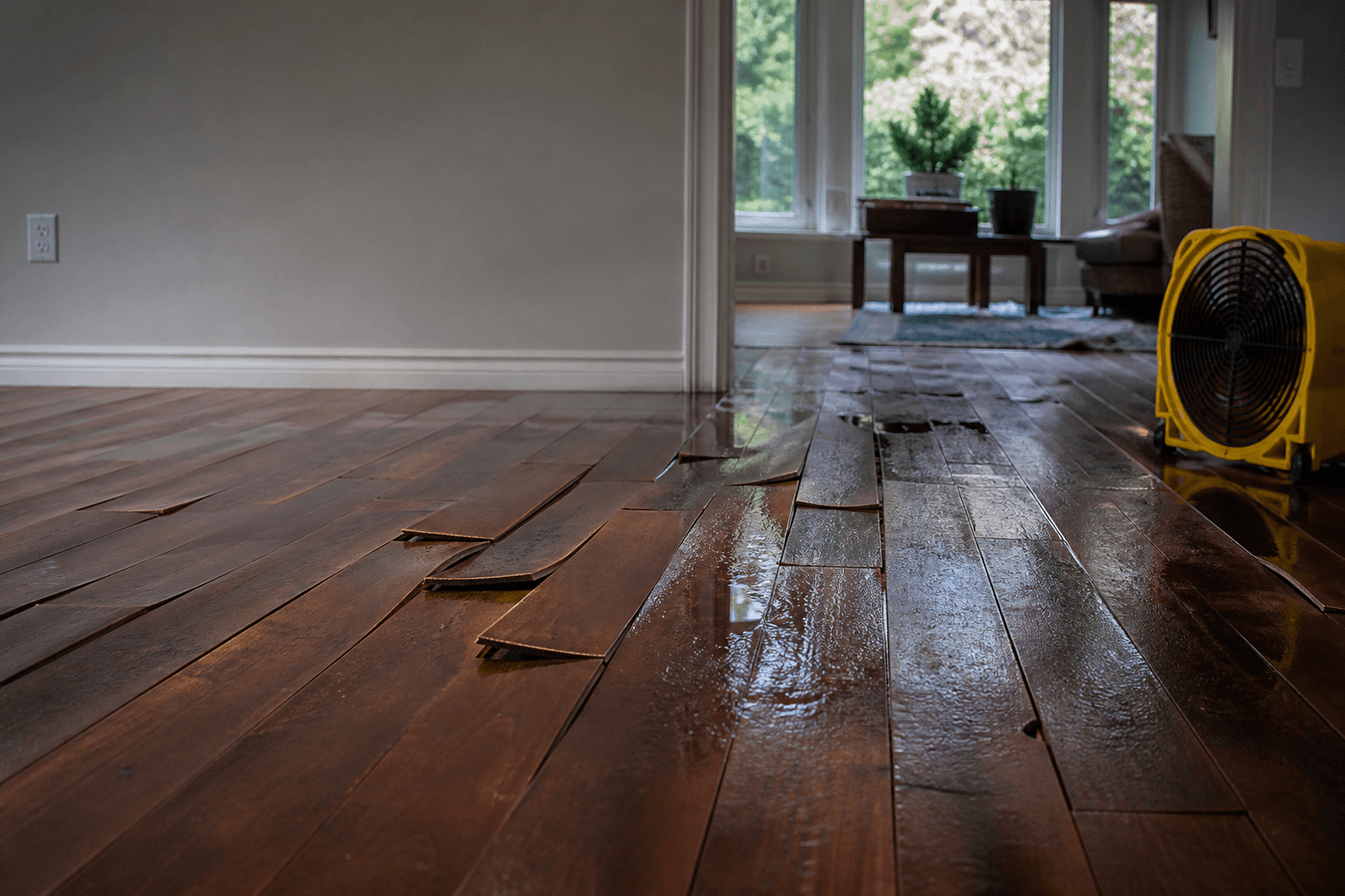 Floor Water Damage Restoration in Langley, BC, professional water damage restoration