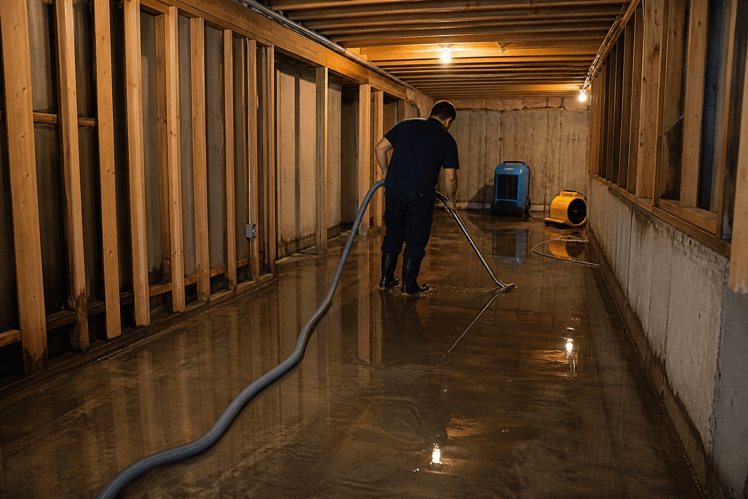 Basement Flooding & Restoration in Langley, water damage restoration specialists