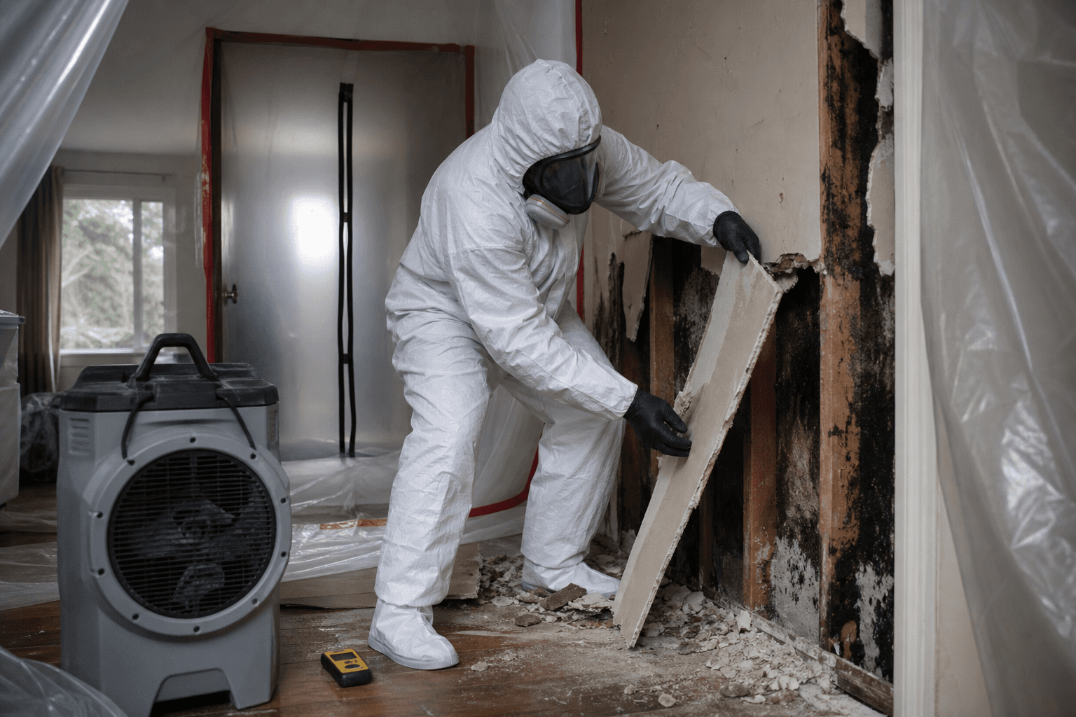 Mold Remediation After Water Damage in Langley, water damage restoration specialists