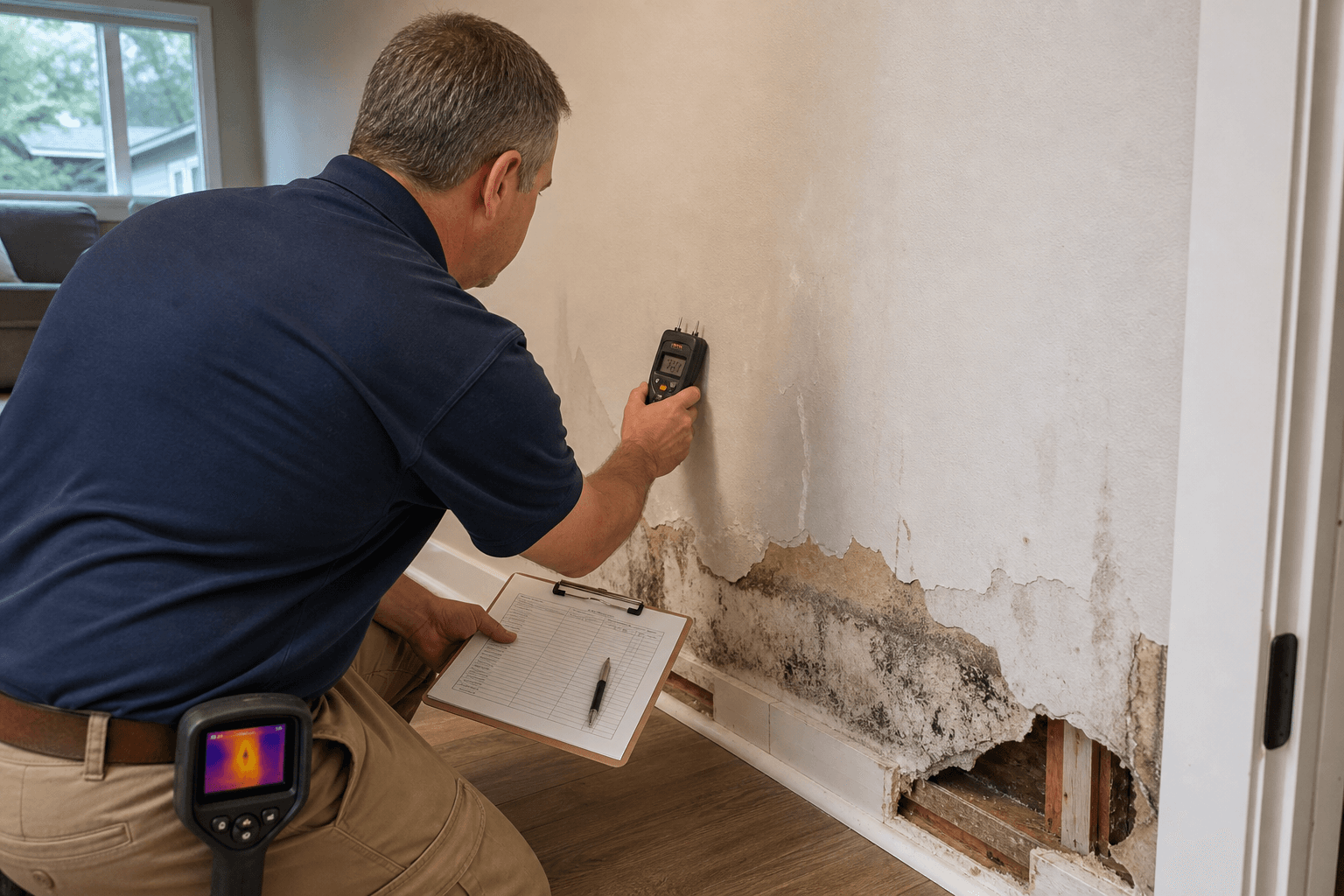 Water Damage Assessment & Inspection in Langley, water damage restoration specialists